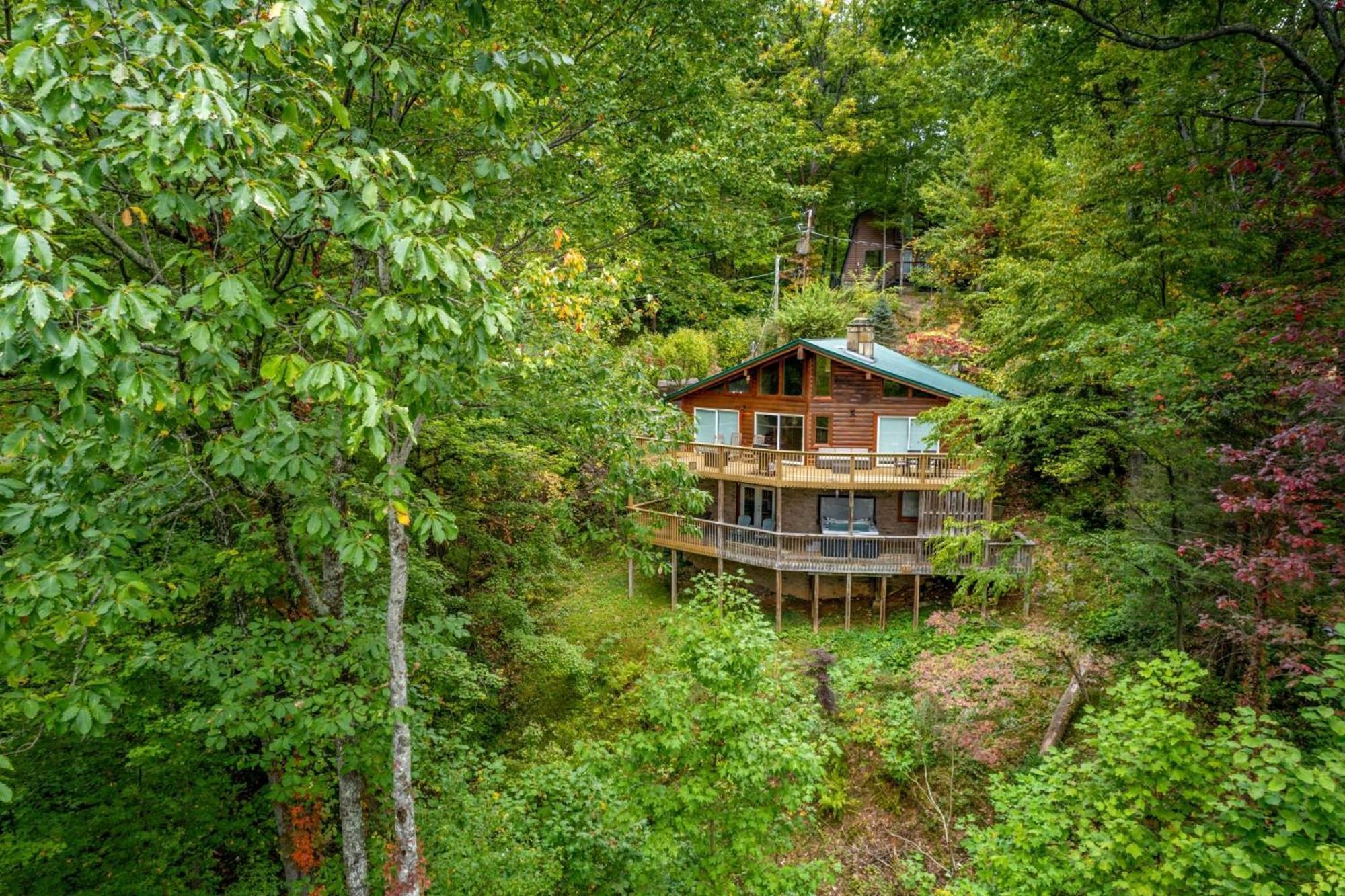 Grand Ole Chalet - Mt Viewsfireplacefirepitarcade Gatlinburg Eksteriør billede